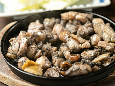 お酒のお供にもぴったり『炎のあぶり焼き』