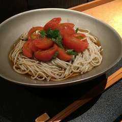 フルーツトマト蕎麦