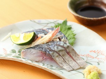 いいサバが入った時の特別メニュー『きずし』