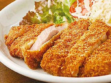 肉にしっかり味があるから塩だけでいける、元祖塩とんかつ980円