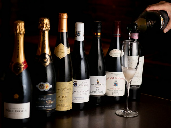 ワインにこだわっている