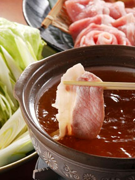 豚しゃぶが付いた120分食べ飲み放題プラン4320円（要予約）