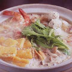 「ちゃんこ鍋」うどん付き
