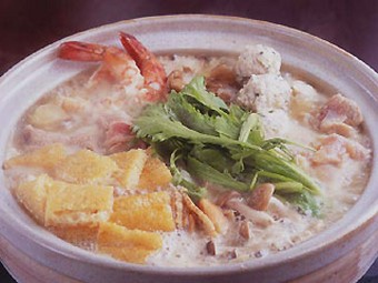 「ちゃんこ鍋」うどん付き