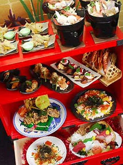 ボリューム満点な飲み放題付き「味噌海鮮大漁鍋」コース4500円