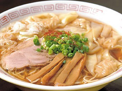 魚系醤油ワンタンメン　