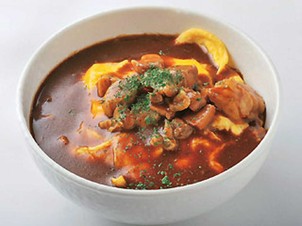 洋食がもりっと丼に。洋風親子丼500円