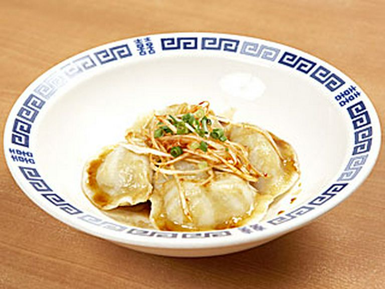 もっちりとした食感が美味しいゆで餃子