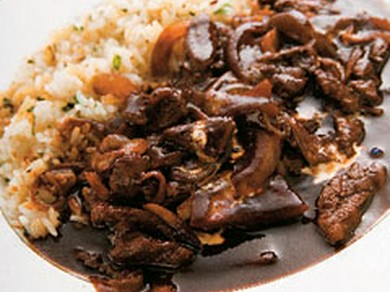 『特製ハヤシライス』単品1300円　※夜のみのメニュー