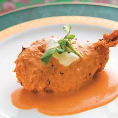 外はサクッ、中はトロトロの『ホタテと海老のクリームコロッケ』