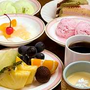 食後に欠かせないデザート類も充実。手作りプリンが一番人気
