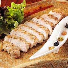 天草直送の　「梅肉ポークのグリル」
