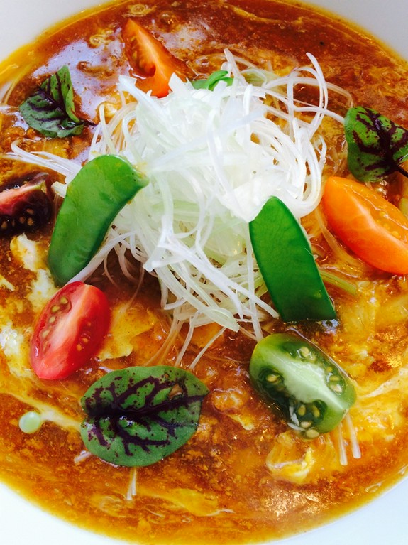 キーマあんかけうどん