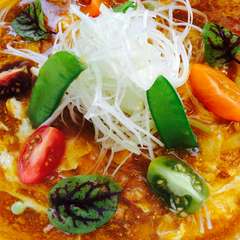 キーマあんかけうどん