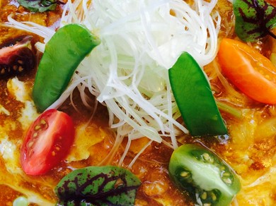 キーマあんかけうどん