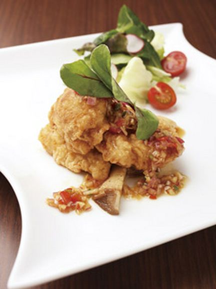 旬の食材を使用したランチ