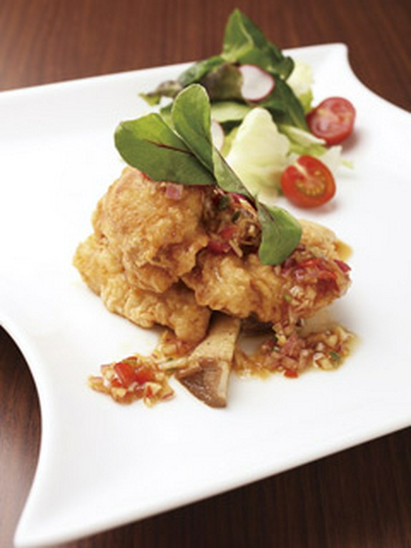 旬の食材を使用したランチ