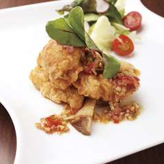 旬の食材を使用したランチ