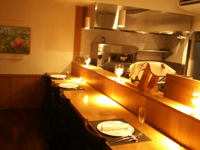 落ち着いた雰囲気の店内です。