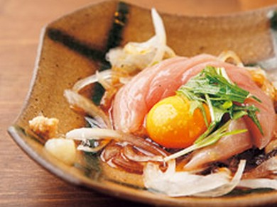 ささみユッケ　600円