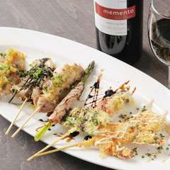 串物のソースは季節や気分によって変更アリ