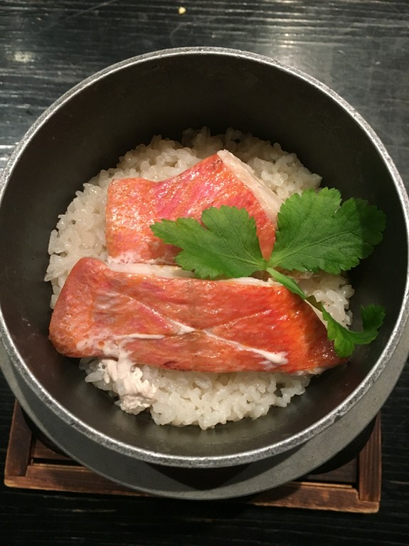 金目鯛釜飯