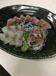 季節のお刺身を1000円からご用意できます。