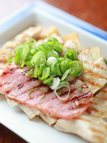 あべ鶏の網焼き
