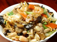 五目かた焼そば