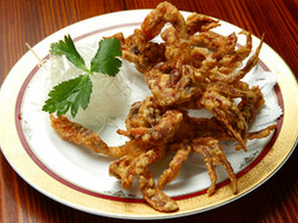 ソフト蟹の唐揚げ