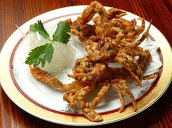 ソフト蟹の唐揚げ