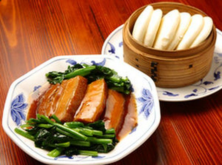 豚の角煮とガッパオ