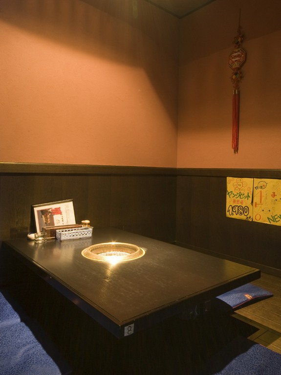 個室で楽しいひとときを・・・