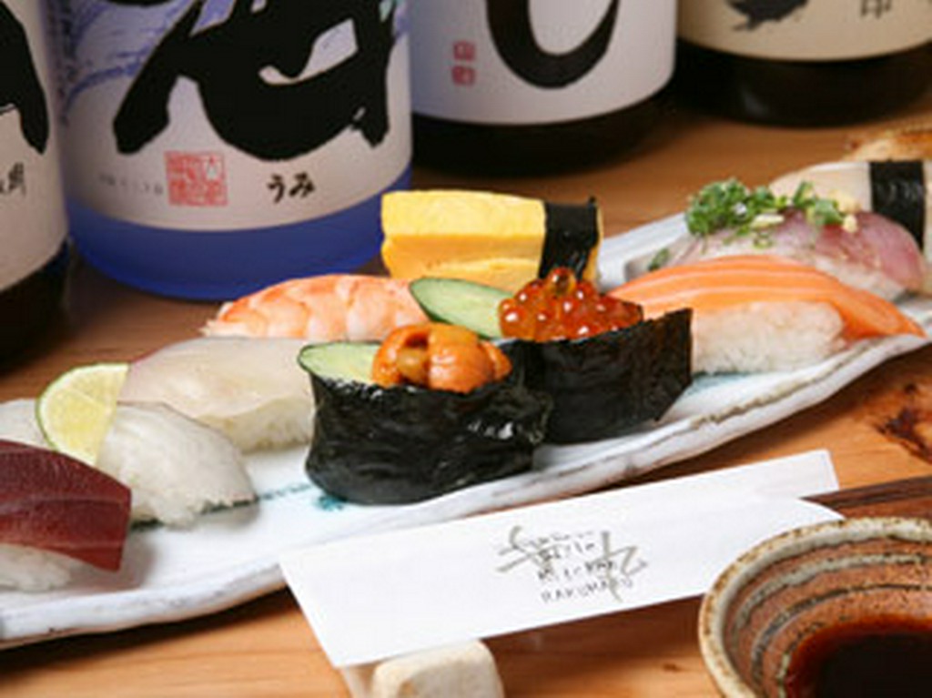 にぎり寿司の盛り合わせ