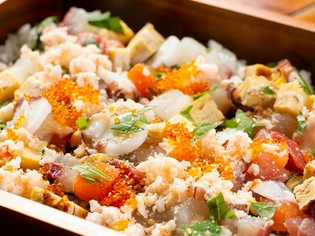 岡山の食材で織りなす、彩り豊かな『ちらし寿司』