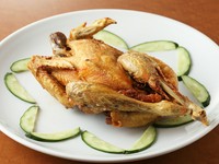 親鳥一羽わ丸揚げ！裏メニュー。おつまみとして絶品です！原価で販売！