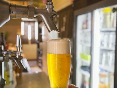 最高のビールをあなたに！美味しいビールの注ぎ方を徹底してます
