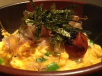 淡路じゃこ飯のふわトロ玉子のせ