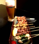 淡路鶏を使った『おまかせ焼き鳥盛り合わせ（10本）』