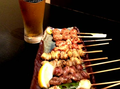 淡路鶏を使った『おまかせ焼き鳥盛り合わせ（10本）』
