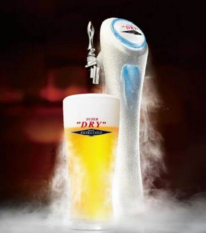 ＜氷点下ビールの店＞ オーナー自身も生ビールが好物