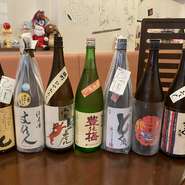 季節のおすすめ純米酒・純米吟醸などをご用意しています
新酒・中取り・ひやおろしなど季節のお酒をお楽しみ下さい