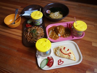 ＜お子様おすすめメニュー・こども用食器＞