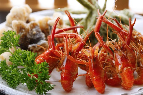 四万十川　川えび唐揚げ