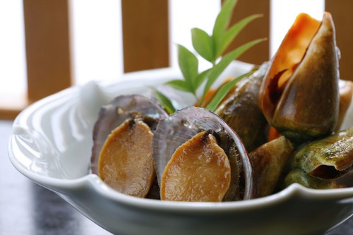 貝の盛り合わせ