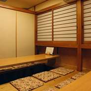 接待にも、ご利用可能な個室です。