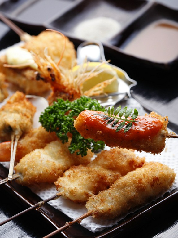 風来屋の串揚げ！