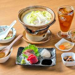 嬉野郷土料理　温泉湯豆腐セット