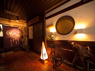 落ち着いた雰囲気の玄関