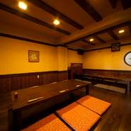 広々とした店内は宴会も承っております